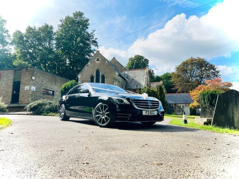 wedding registry office church travel with Exclusive Chauffeur Cars